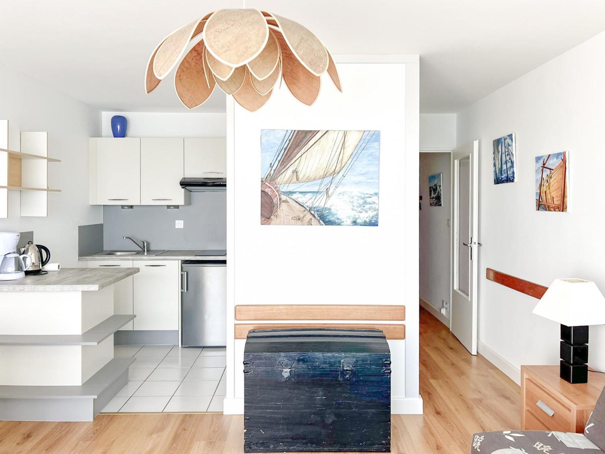 Joli Appartement Avec Vue Imprenable Sur La Baie Des Sables - 4 Pers Les Sables-dʼOlonne Esterno foto